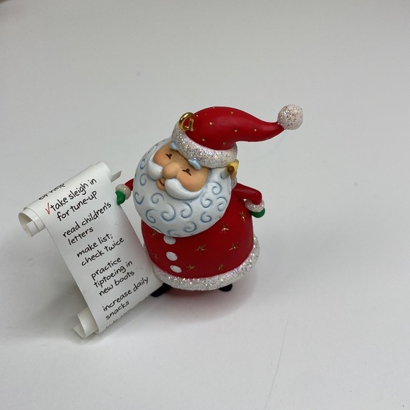 Hallmark Keepsake Lot of 2 Santa Christmas Ornaments - Picture 2 of 12